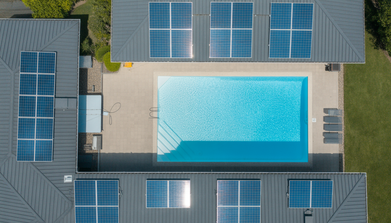 Combien de panneaux solaires pour piscine