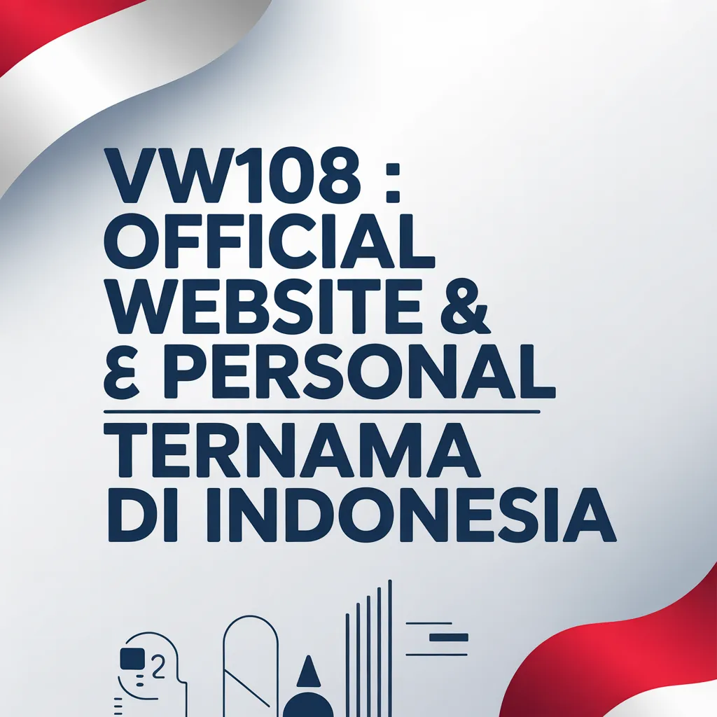 VW108: Official Website & Personal Portfolio of a Famous Indonesian Brand