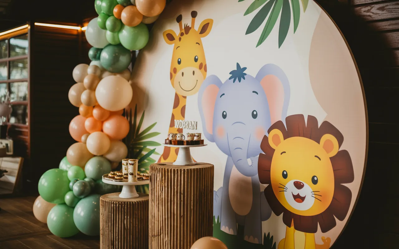 Cartoon Safari Corner