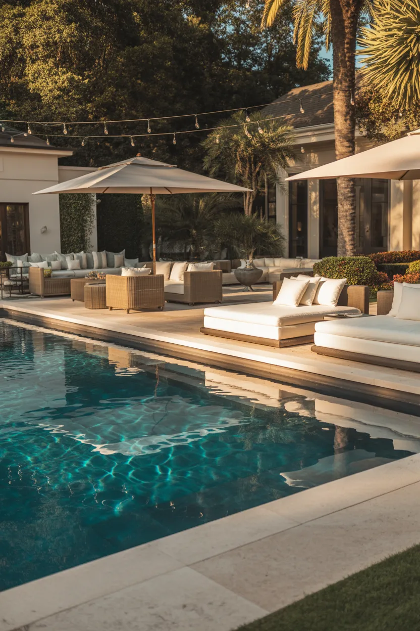 16 Outdoor Pool Area Ideas 2026 for a Luxury Backyard Resort
