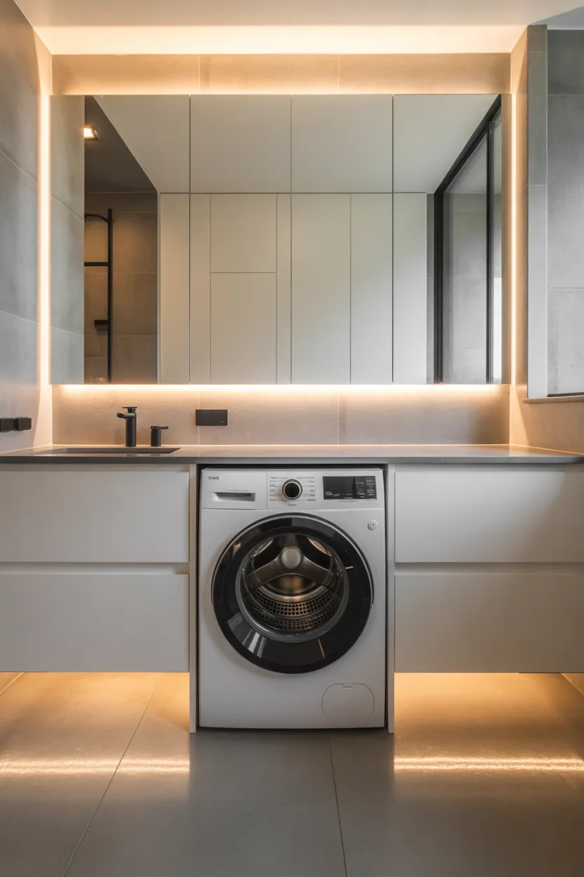 Bathroom Washing Machine Ideas