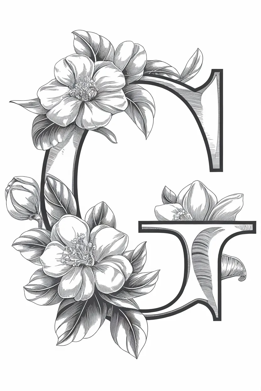 Alphabet Letter G Coloring Pages
