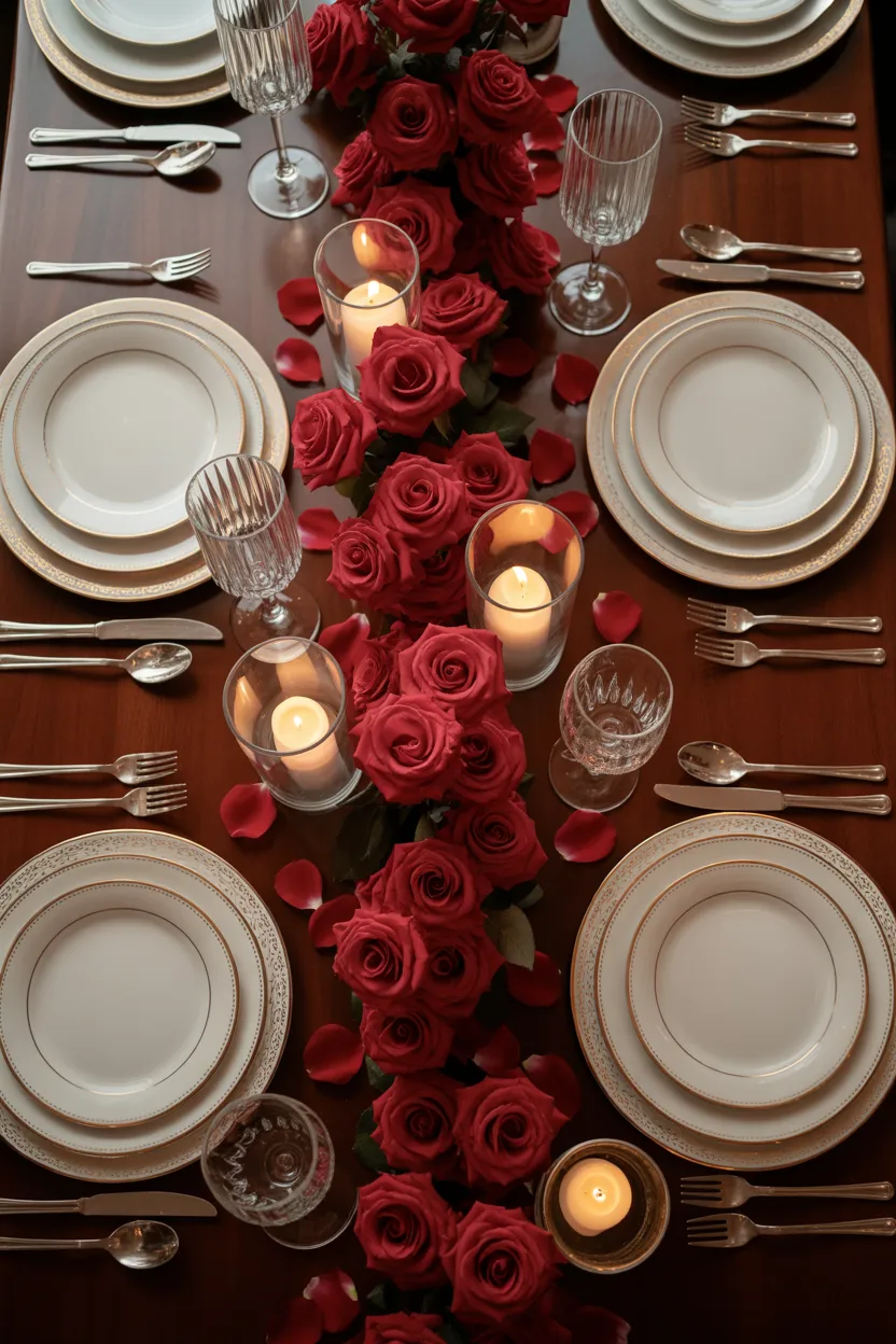 Valentine’s Day table settings 2026