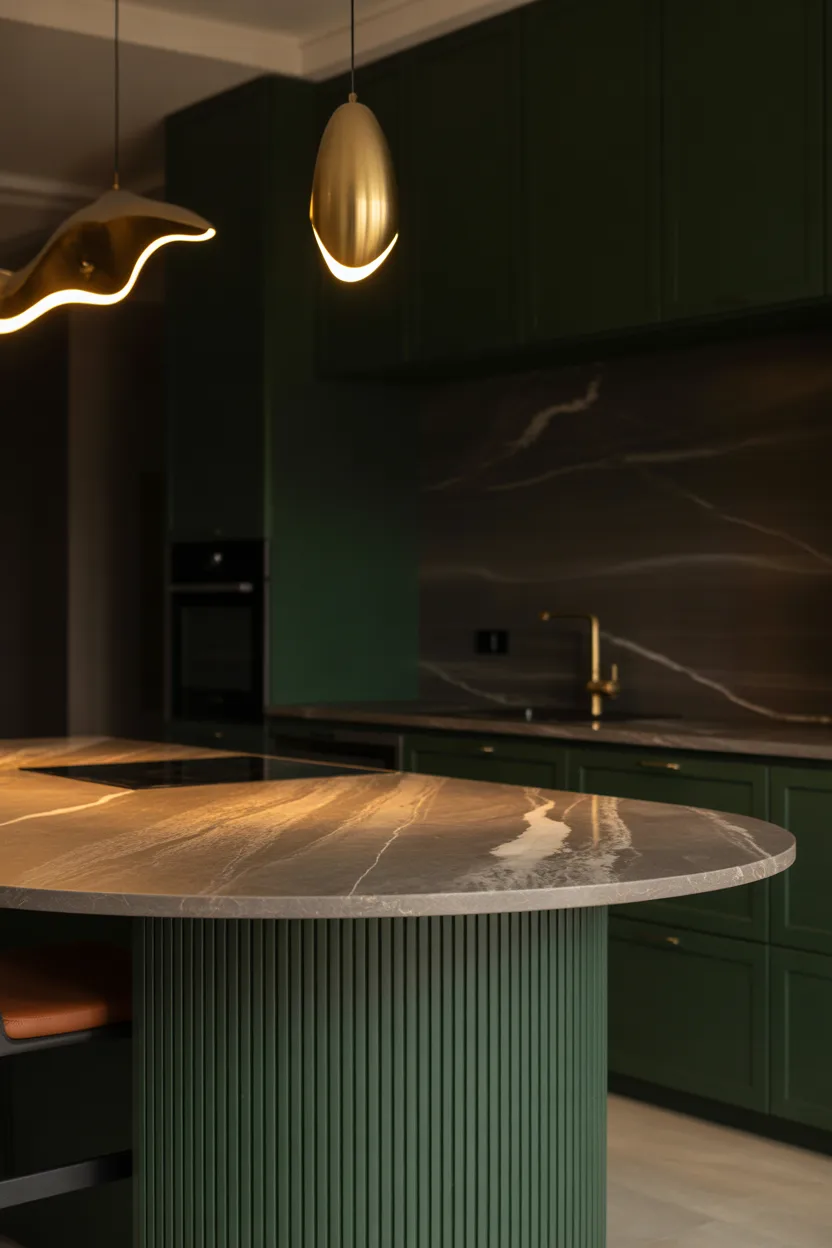 Dark Green Kitchen Ideas