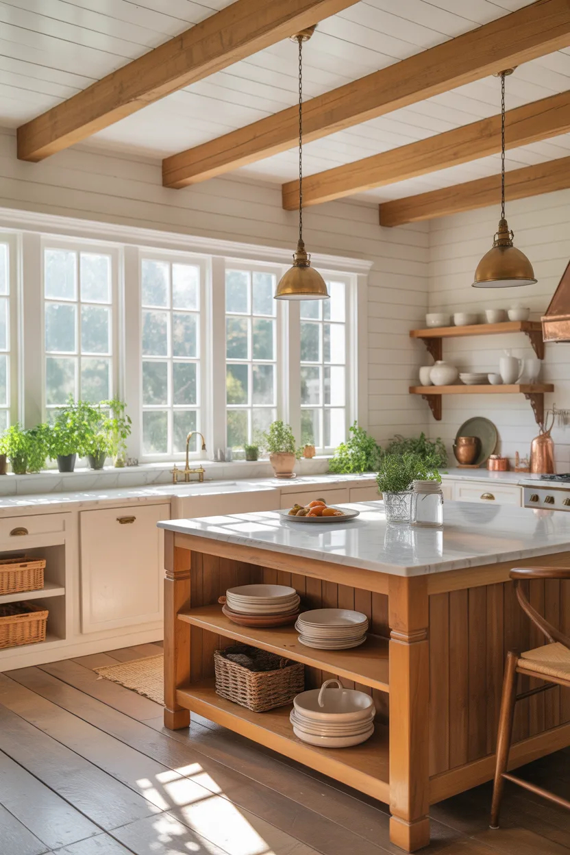 Farmhouse Kitchen Ideas 2026: Simple & Modern