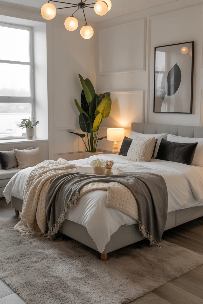Black and White Bedroom Ideas
