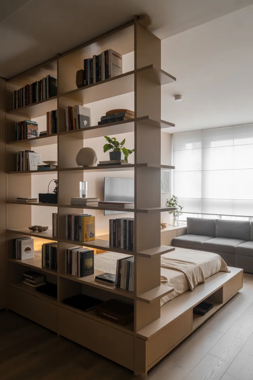 Living Room and Bedroom Combo Ideas