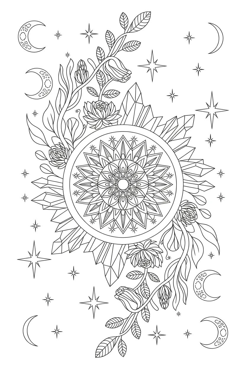 Mandala coloring pages