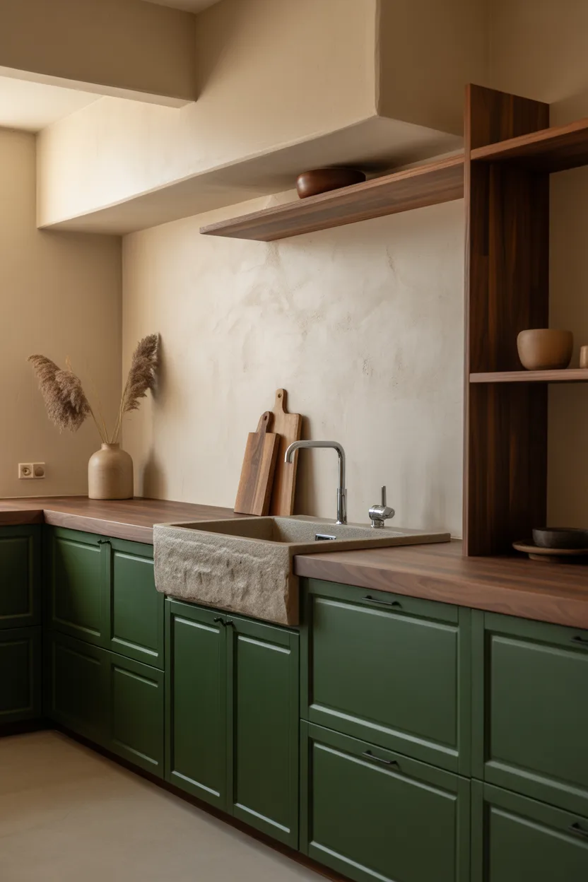 Dark Green Kitchen Ideas