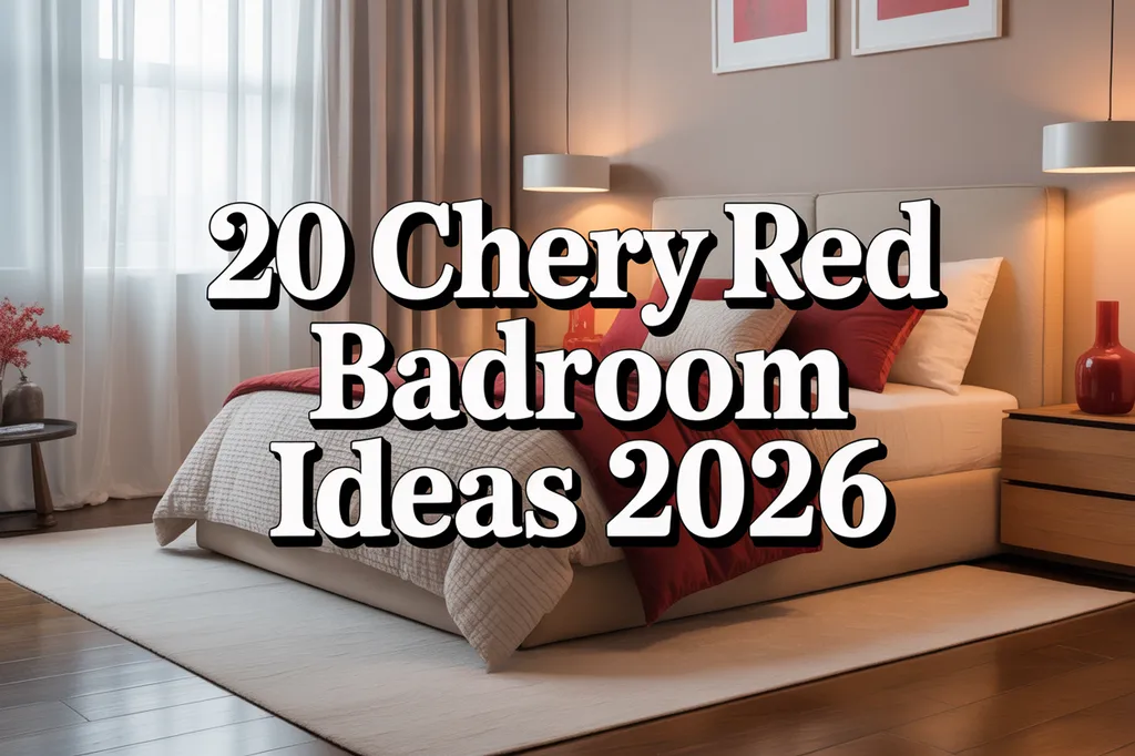Cherry Red Bedroom Ideas