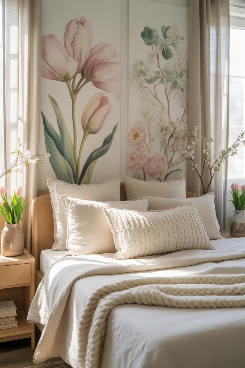 Spring Decor Bedroom Ideas 2026 Fresh Cozy Styling
