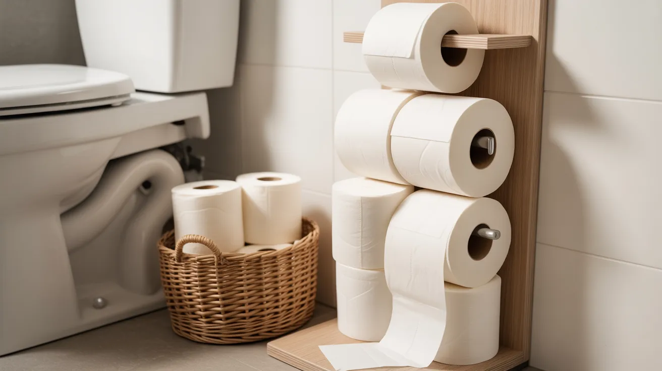 What Is The Smartest Way To Store Extra Toilet Paper Rolls?