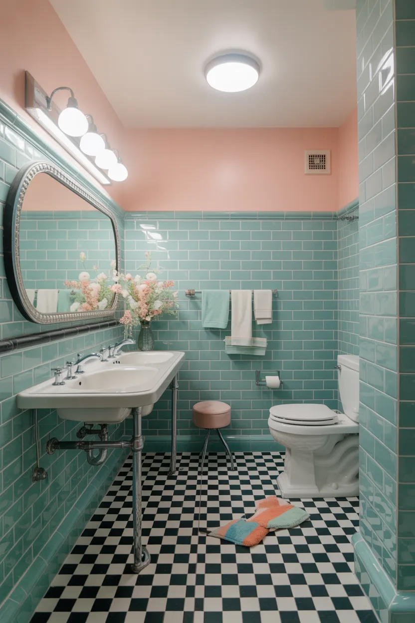 1950s Bathroom Ideas