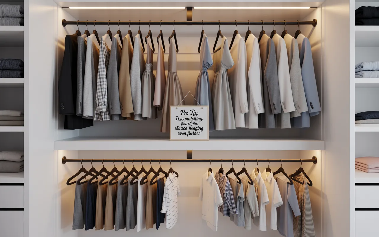 Double Closet Rods