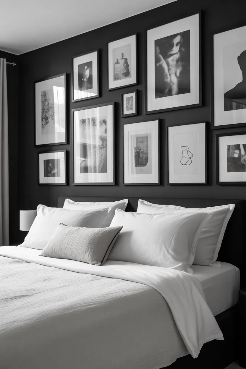 Black and White Bedroom Ideas