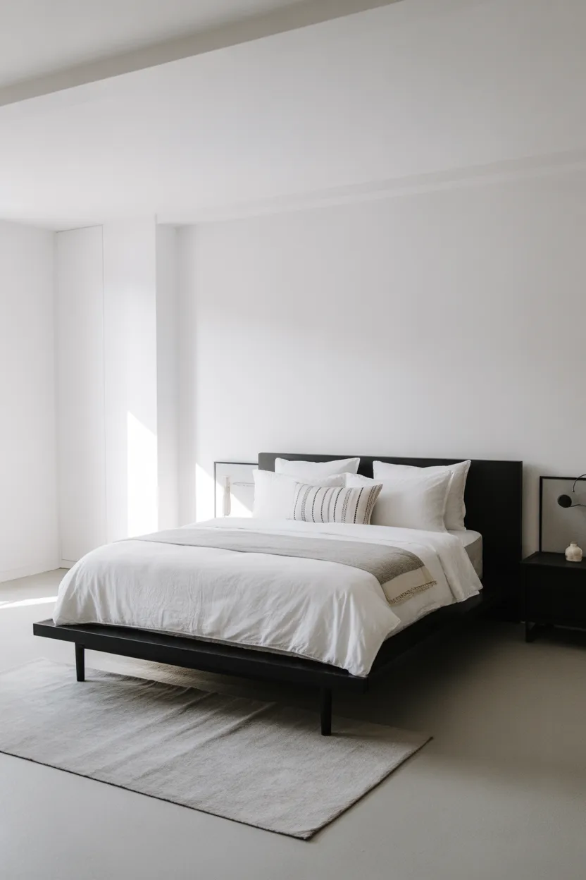 Black and White Bedroom Ideas