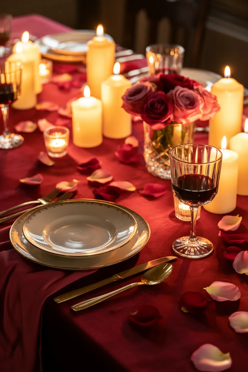 Valentine’s Day table settings 2026