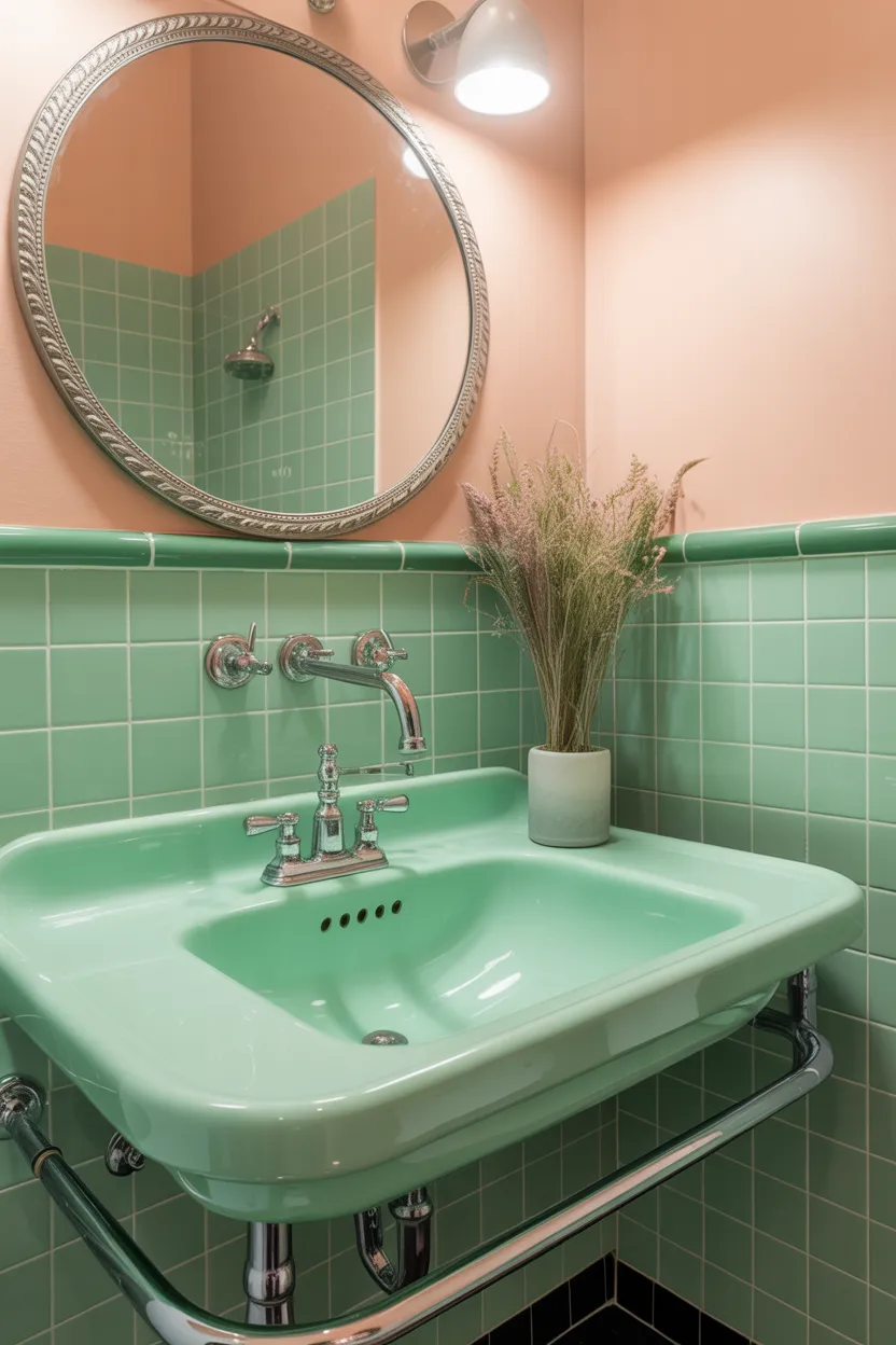 1950s Bathroom Ideas