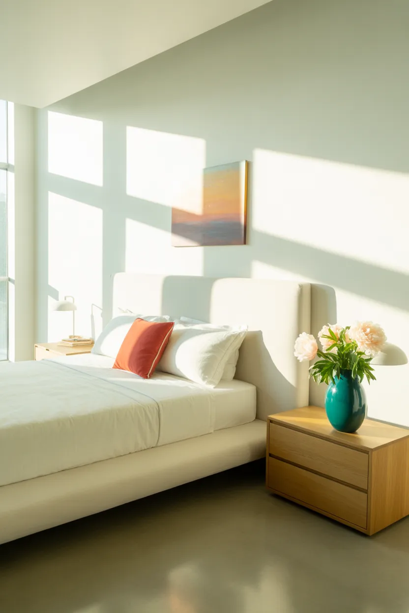 Colorful Minimalist Bedroom Ideas