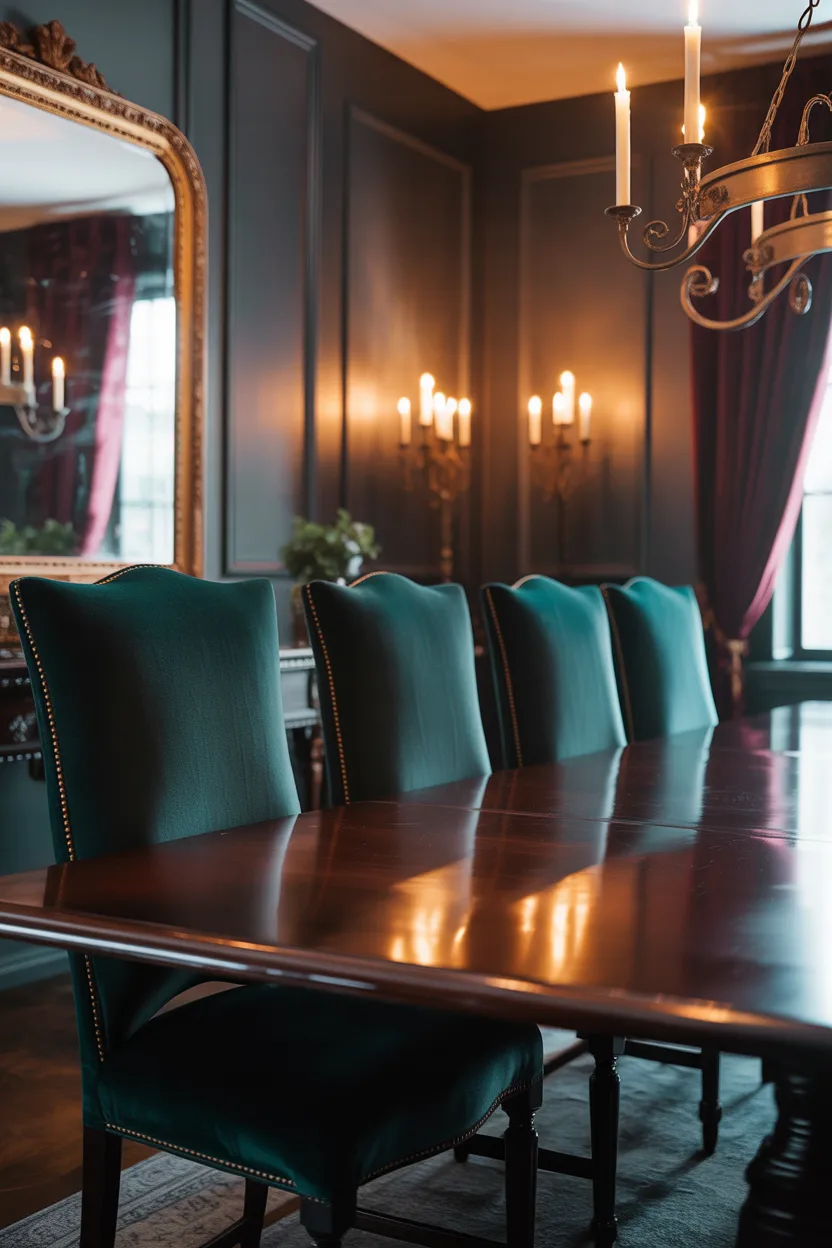 Moody Dining Room Decor Ideas
