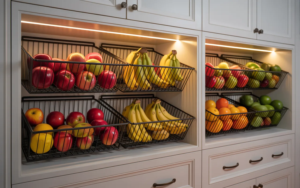 Built-In Produce Bays