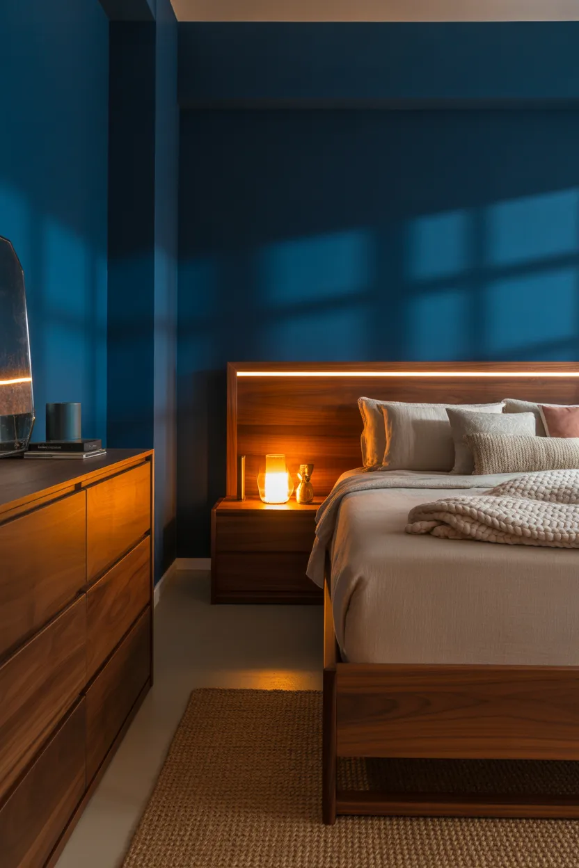 Dark Blue Bedroom Ideas