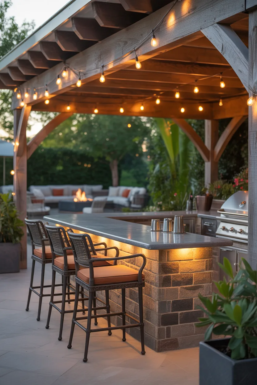 Outdoor Patio Bar Ideas