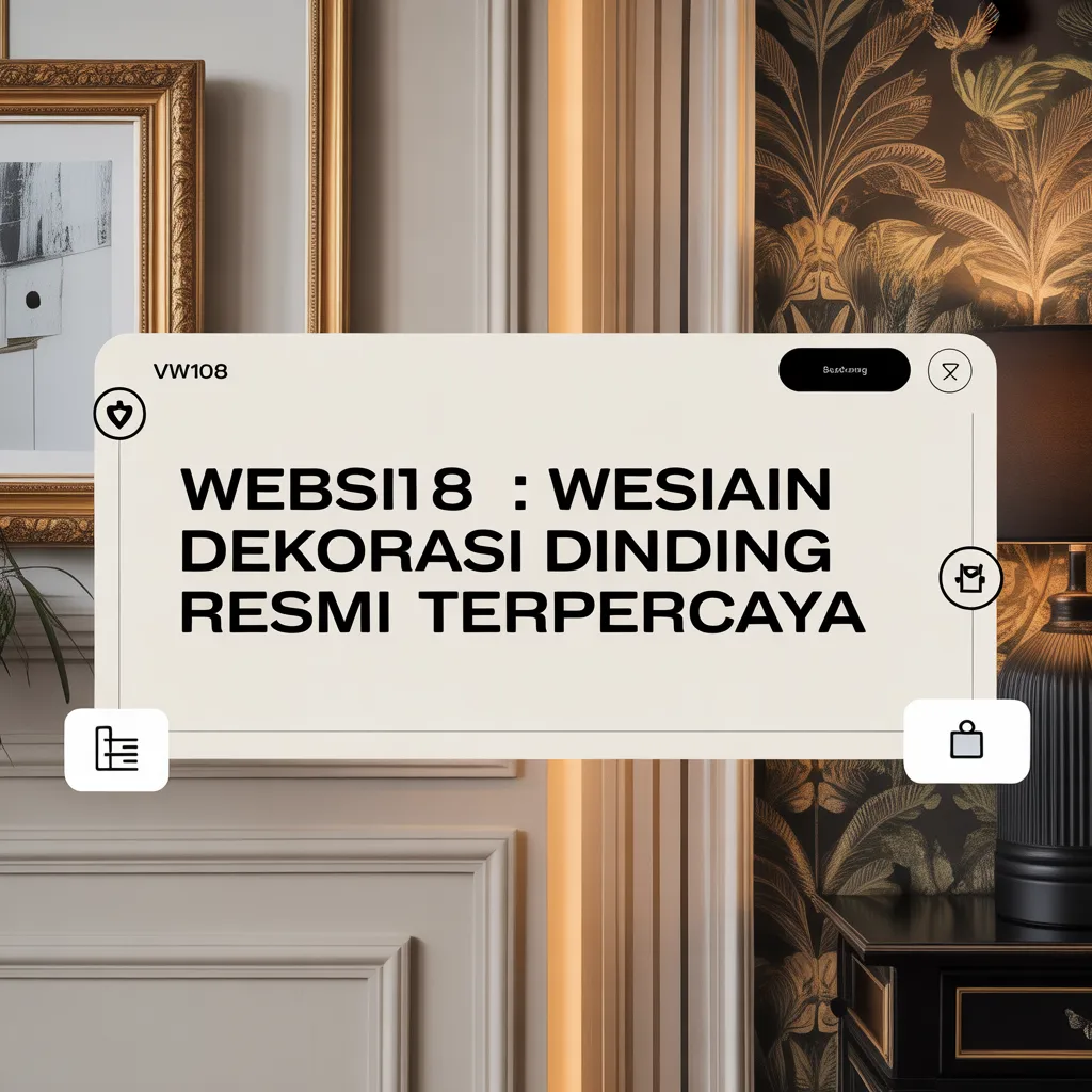 VW108 : Website Desain Dekorasi Dinding Resmi Terpercaya