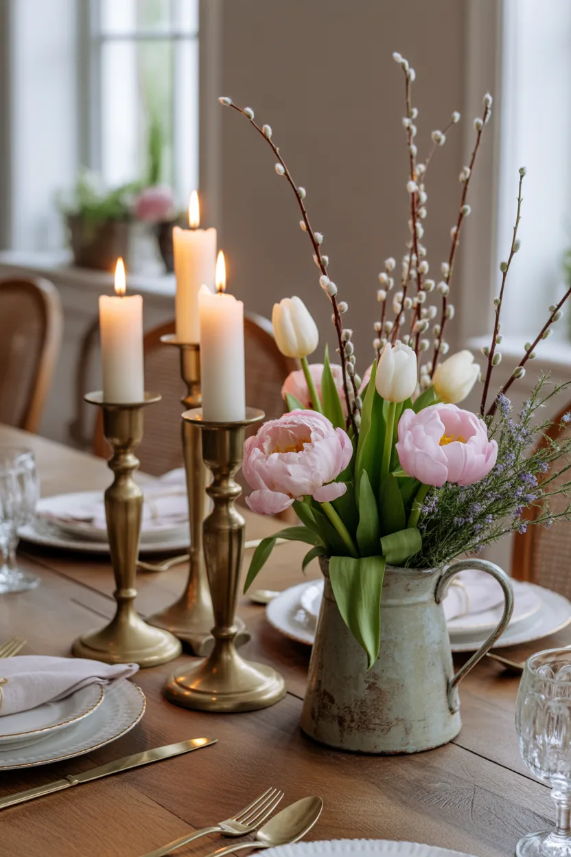 spring table decor
