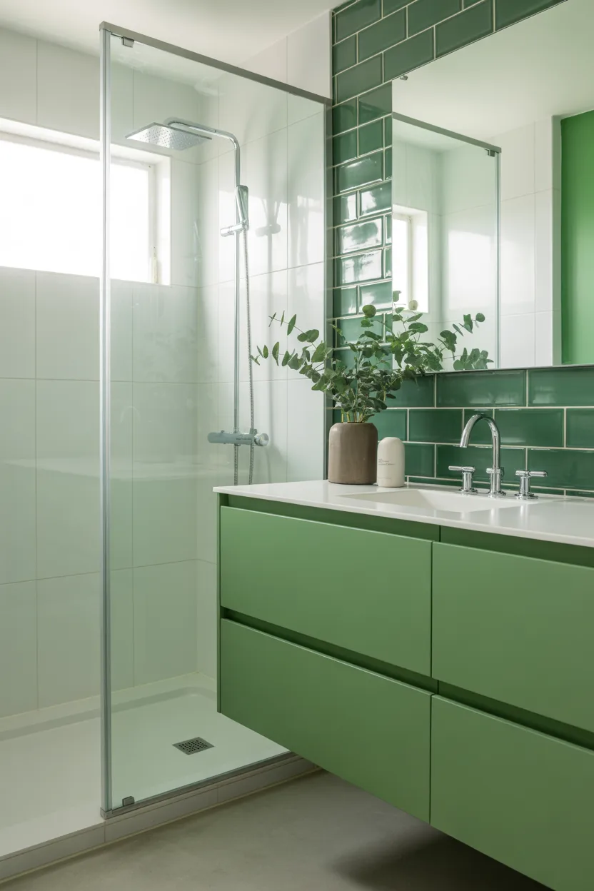 Green Bathroom Ideas