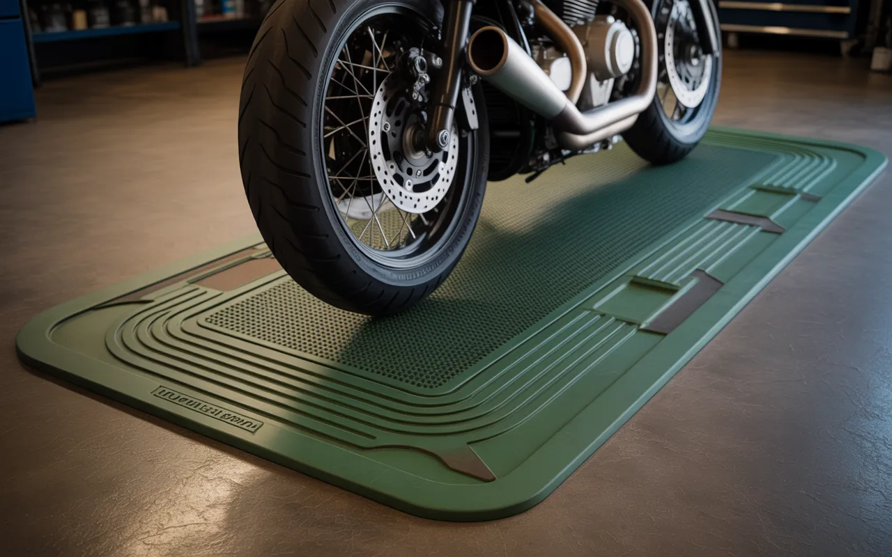Tapis environnemental moto