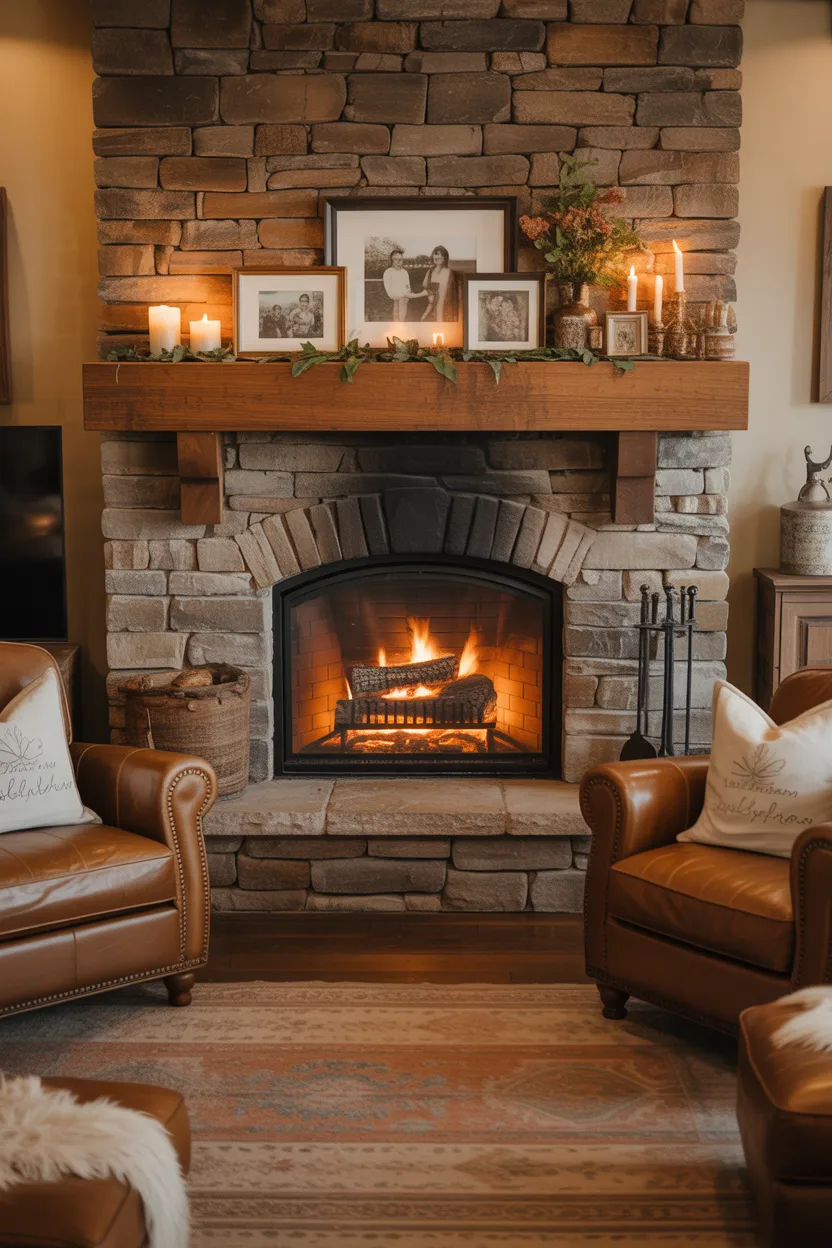 Stone Fireplace Ideas