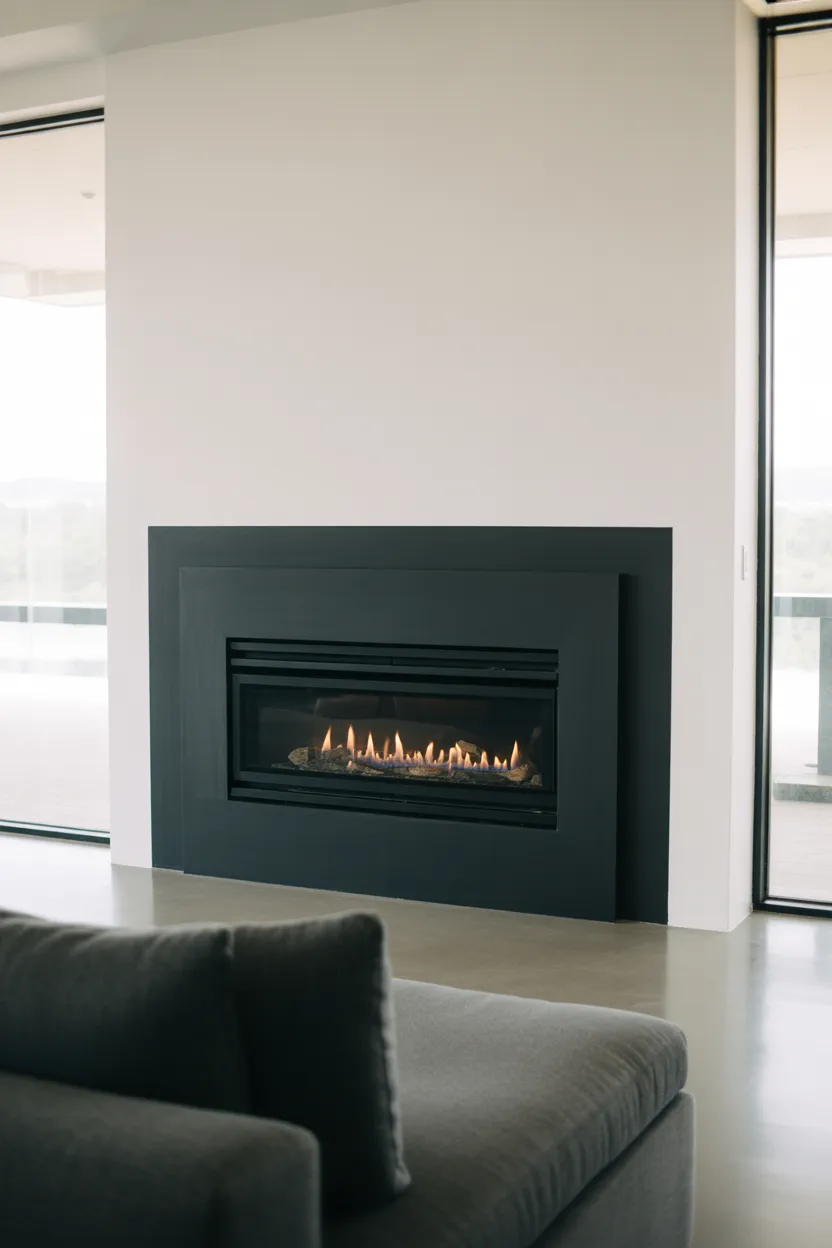 Black Fireplace Ideas