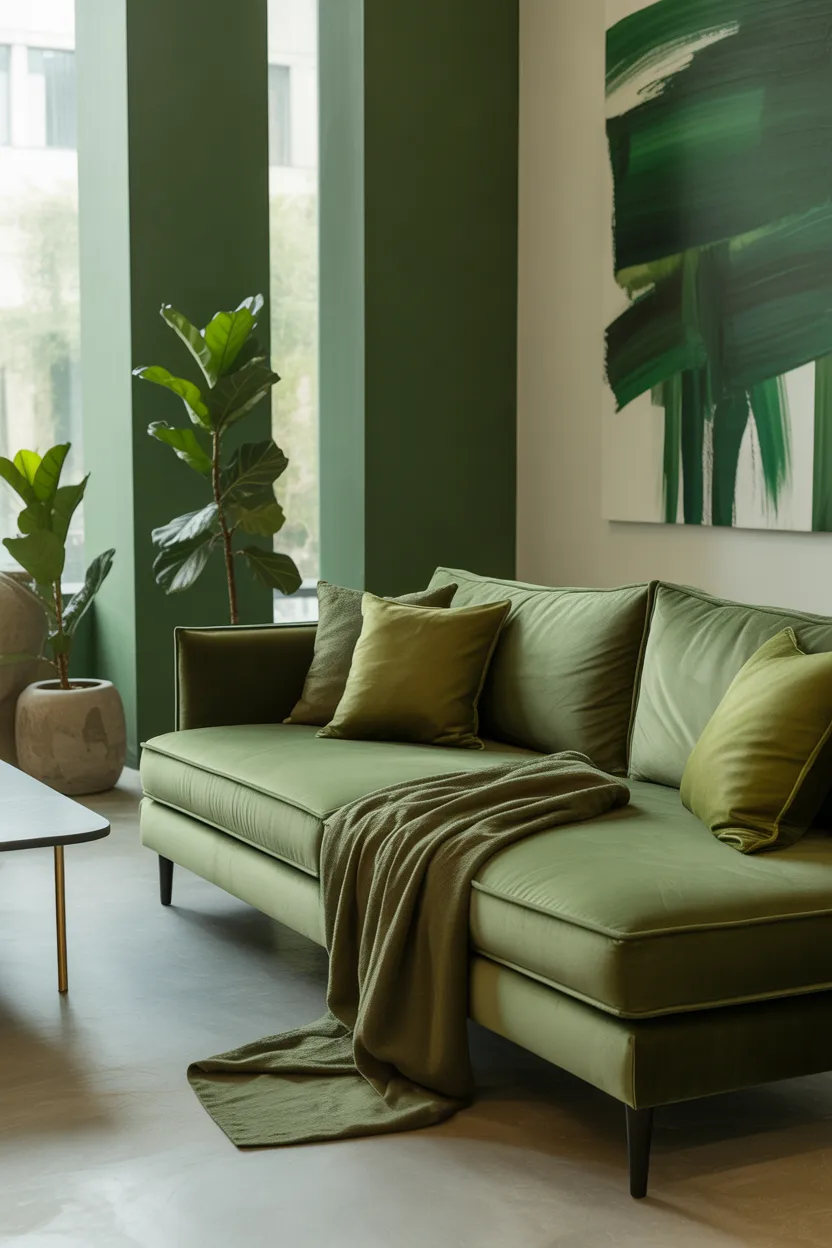 Sage Green Living Room Ideas