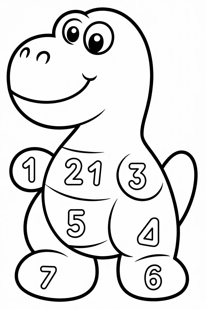 5 Color by Numbers Activity Pages Free Printable