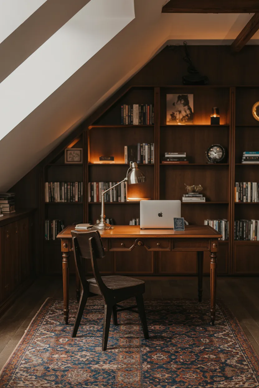 Attic Office Design Ideas