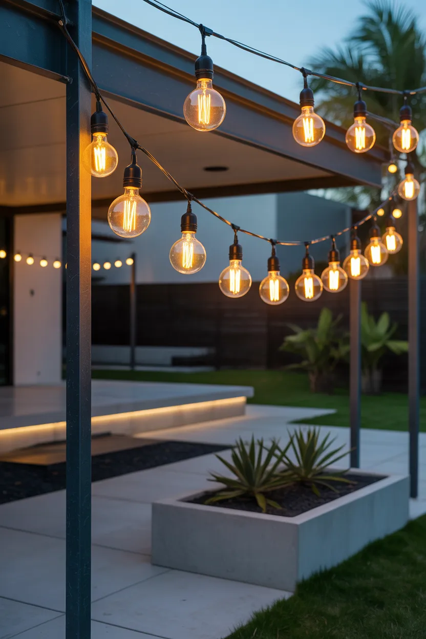 Outdoor String Light Ideas