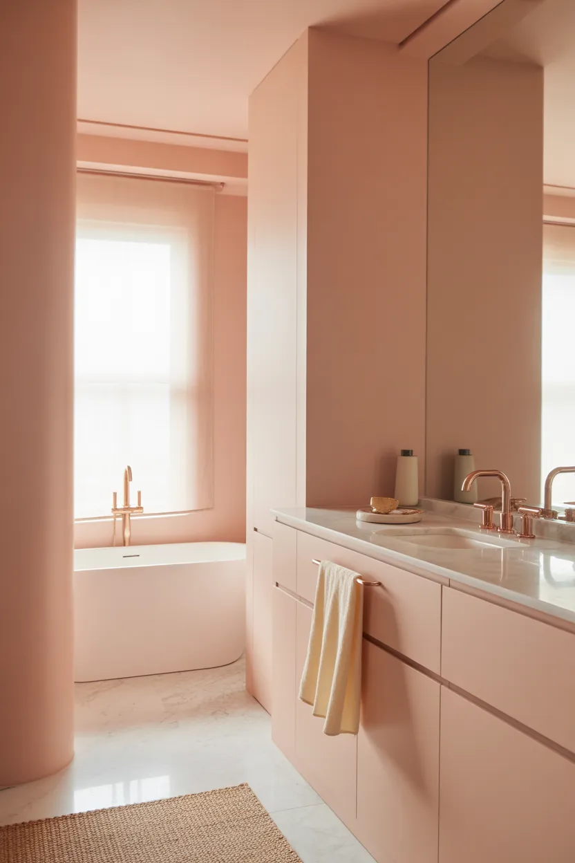 Pink Bathroom Ideas