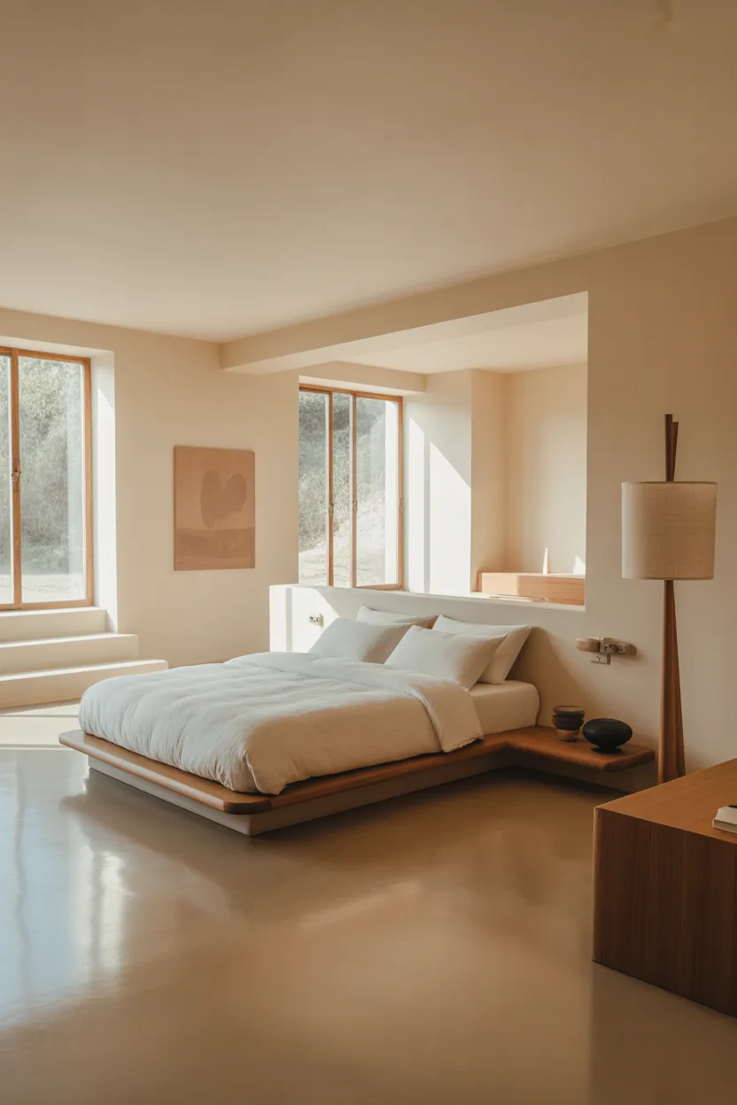 Earthy Minimalist Bedroom Ideas