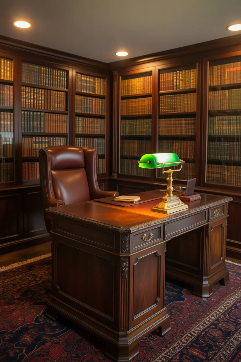 Masculine Home Office Ideas