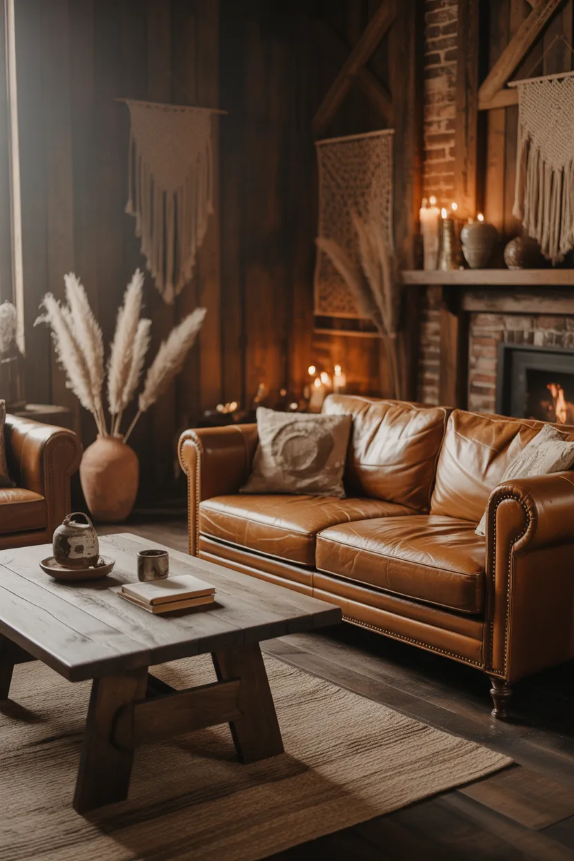 Dark Boho Living Room Ideas