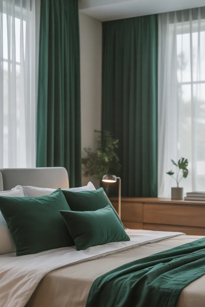 Emerald Green Bedroom Ideas