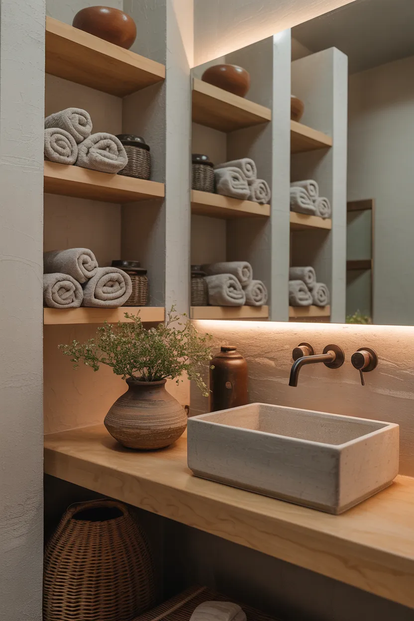 Japandi Bathroom Ideas
