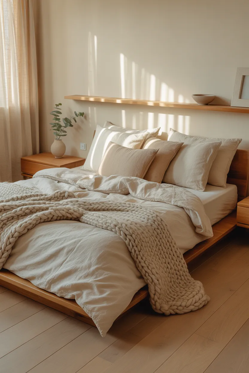 Earthy Minimalist Bedroom Ideas