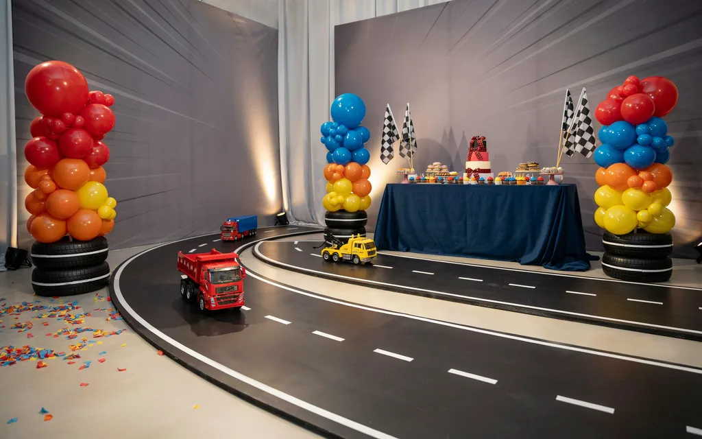Curved Road Feature