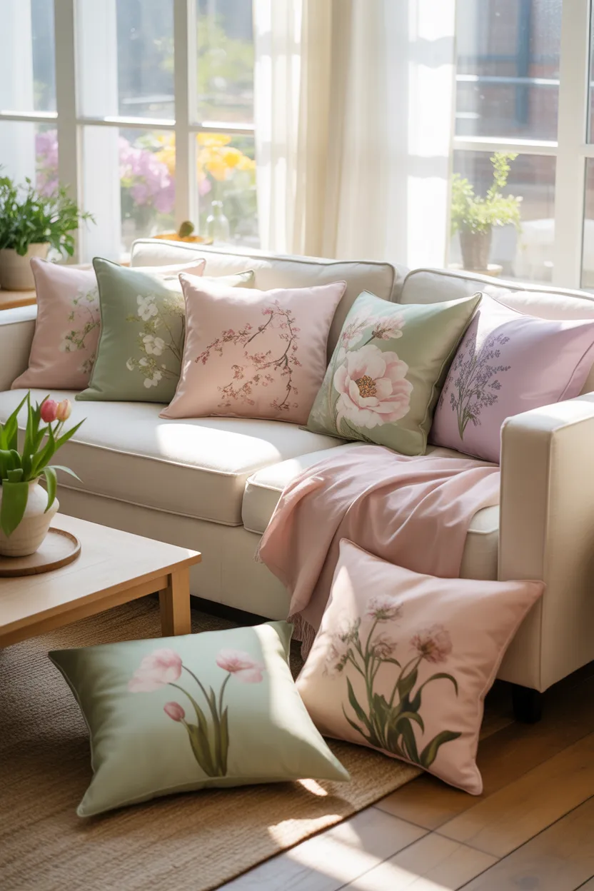 Spring Living Room Decor Ideas
