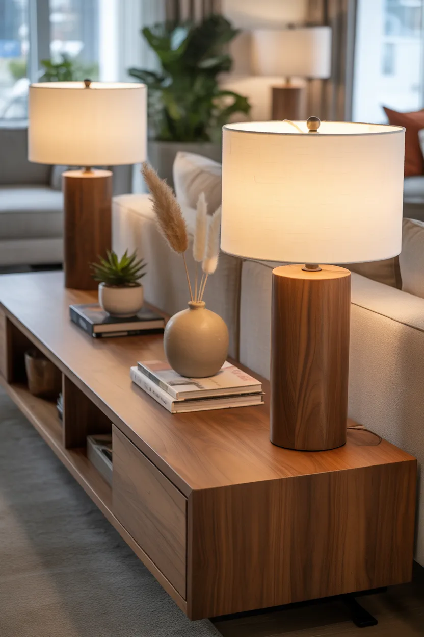 Sofa Table Ideas Behind Couch