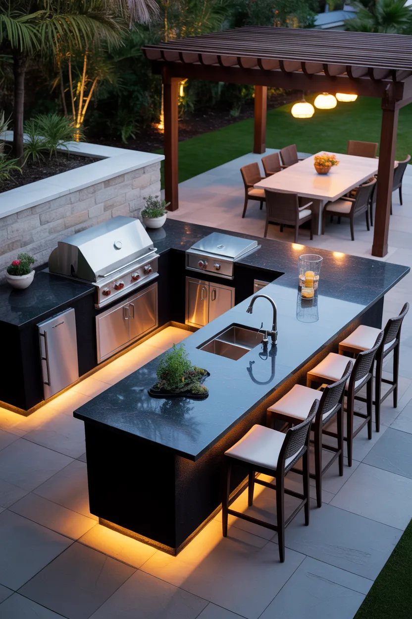 Outdoor Kitchen Layout Ideas 2026