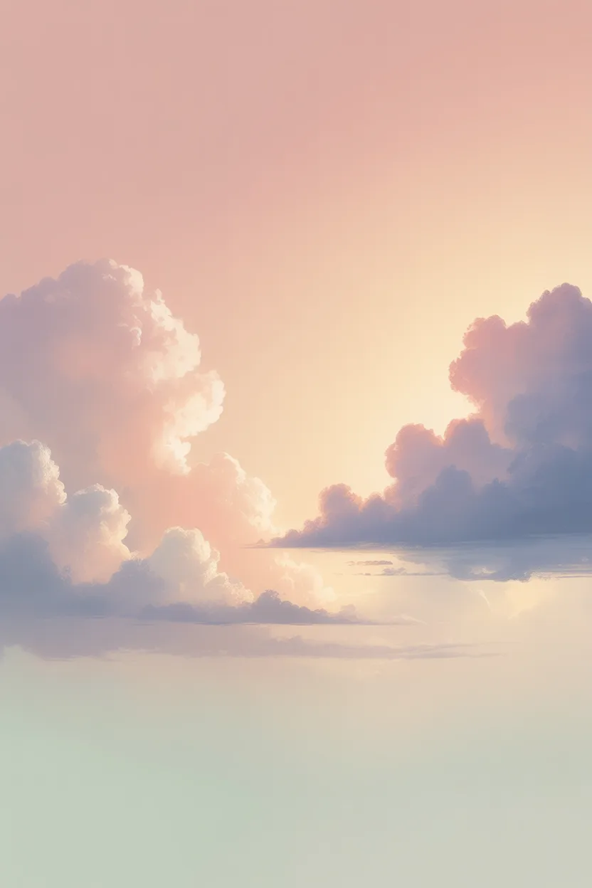 free floating clouds aesthetic mobile wallpapers