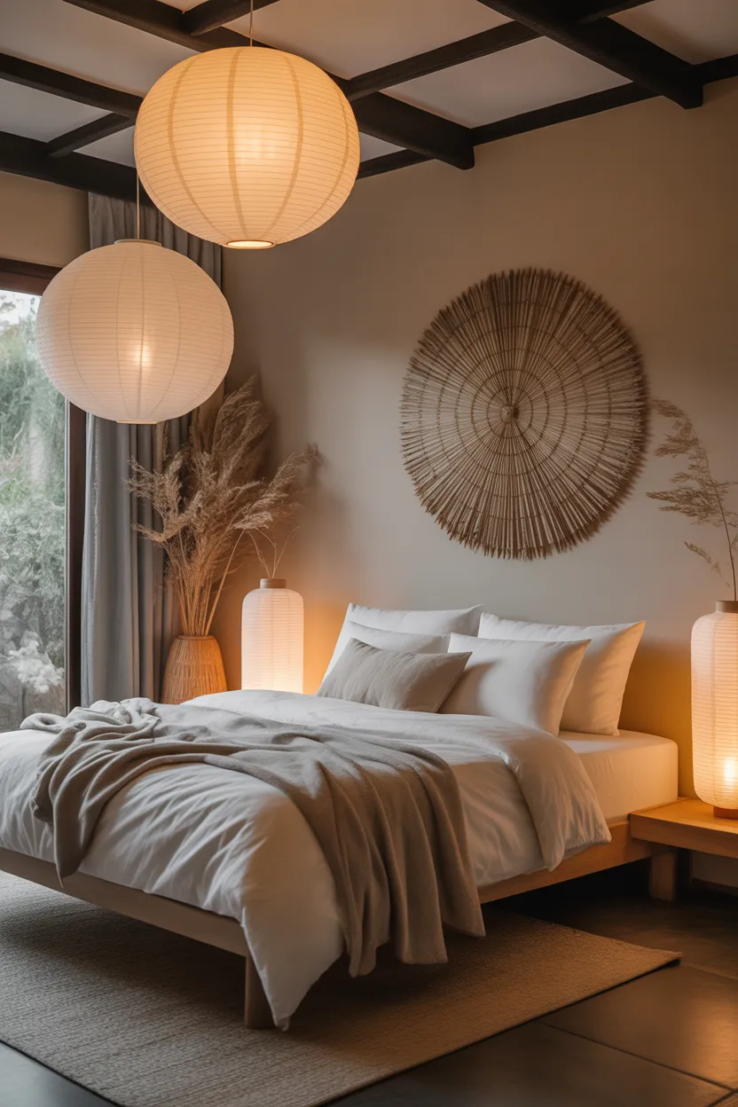 Japandi Bedroom Ideas
